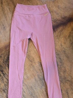 Gymshark Womens High-Waist Leggings in Dusty Pink